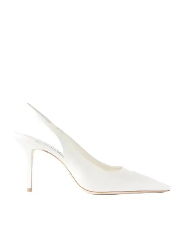 Jimmy Choo Love 85 Satin Slingback Pumps