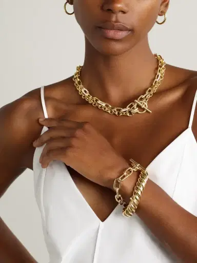 David Yurman Dy Mercer® 18-karat Gold Diamond Necklace | Thumbnail 5 David Yurman Dy Mercer® 18-karat Gold Diamond Necklace | Thumbnail 5
