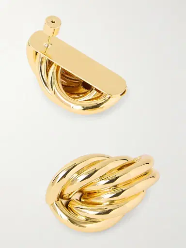 Martha Calvo Lori Gold-plated Earrings | Thumbnail 3 Martha Calvo Lori Gold-plated Earrings | Thumbnail 3