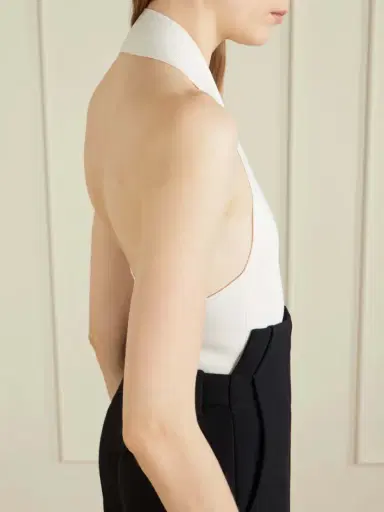 Khaite Toto Stretch-knit Halterneck Bodysuit | Thumbnail 4 Khaite Toto Stretch-knit Halterneck Bodysuit | Thumbnail 4