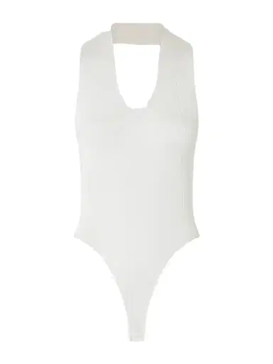 Khaite Toto Stretch-knit Halterneck Bodysuit | Thumbnail 1 Khaite Toto Stretch-knit Halterneck Bodysuit | Thumbnail 1