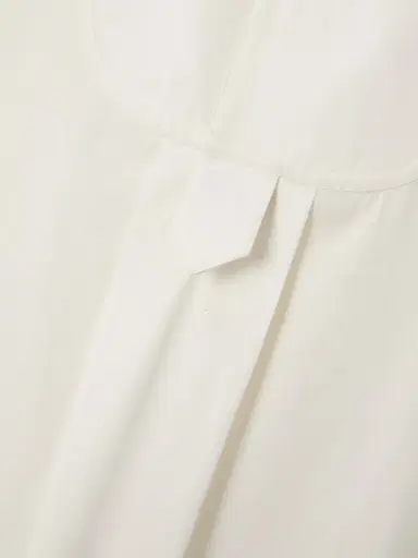 Bottega Veneta Asymmetric Pleated Cotton-blend Poplin Midi Dress | Thumbnail 4