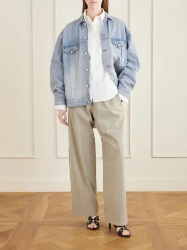 Balenciaga Cotton And Silk-blend Shirt | Thumbnail 2 Balenciaga Cotton And Silk-blend Shirt | Thumbnail 2