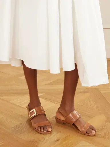 Roger Vivier Belle Vivier 20 Embellished Leather Sandals | Thumbnail 2 Roger Vivier Belle Vivier 20 Embellished Leather Sandals | Thumbnail 2