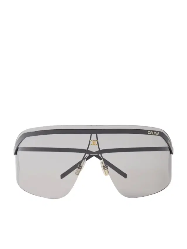 CELINE Eyewear Celine Défilé Black Mask Metal Sunglasses