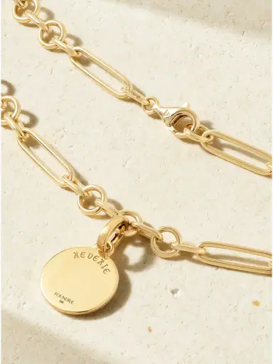 Foundrae Reverie Small Mixed Clip 18-karat Gold Diamond Necklace | Thumbnail 3