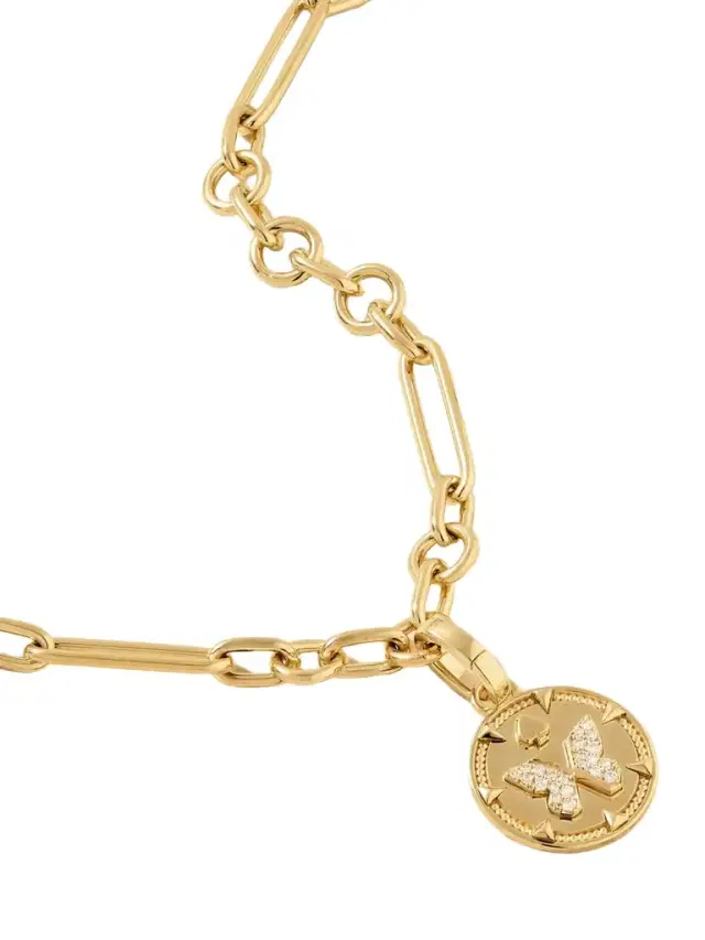 Reverie Small Mixed Clip 18-karat Gold Diamond Necklace