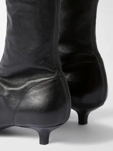 TOTEME Leather Knee Boots | Thumbnail 4
