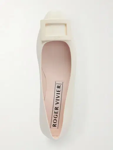 Roger Vivier Gommettine Patent-leather Ballet Flats | Thumbnail 6