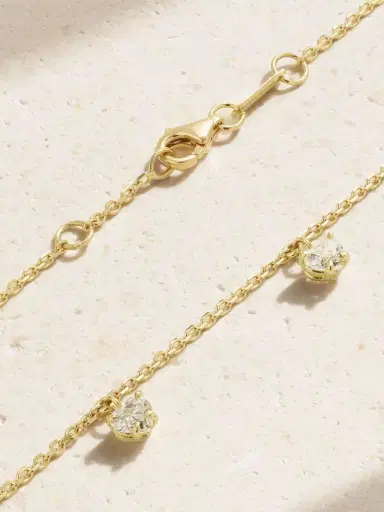 Anita Ko 18-karat Gold Diamond Anklet | Thumbnail 3