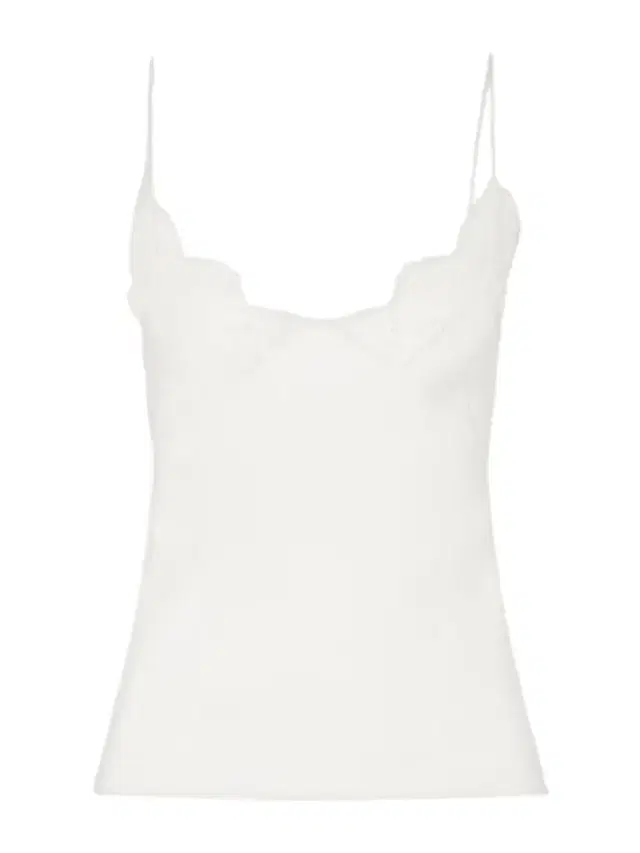 Capucines Scalloped Lace-trimmed Silk Crepe De Chine Camisole Capucines Scalloped Lace-trimmed Silk Crepe De Chine Camisole