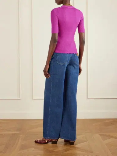 Chloé Ribbed Wool Top | Thumbnail 4 Chloé Ribbed Wool Top | Thumbnail 4