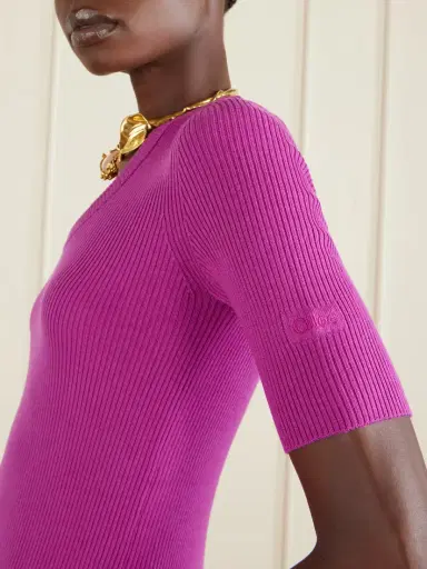 Chloé Ribbed Wool Top | Thumbnail 5 Chloé Ribbed Wool Top | Thumbnail 5