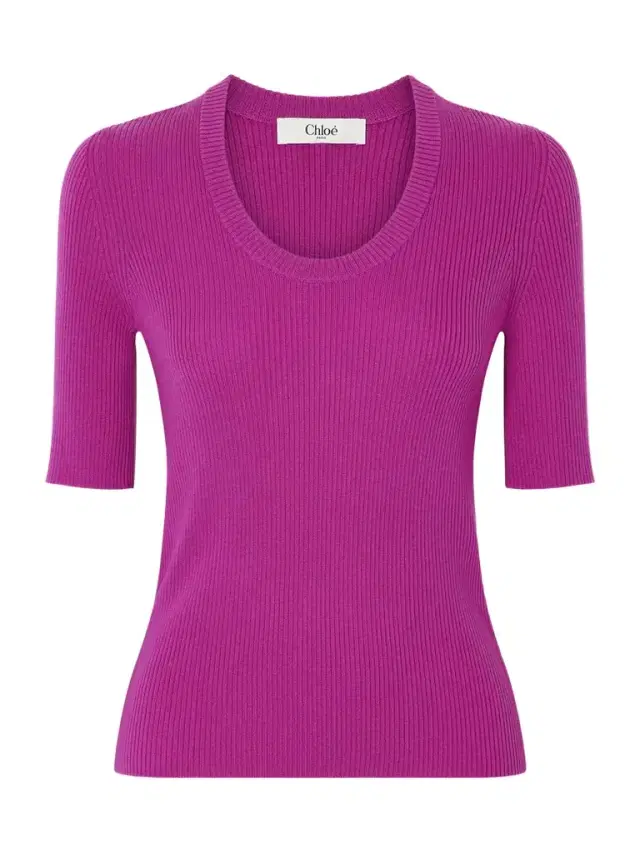 Ribbed Wool Top
