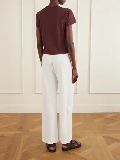 James Perse Cropped Cotton-jersey T-shirt | Thumbnail 3