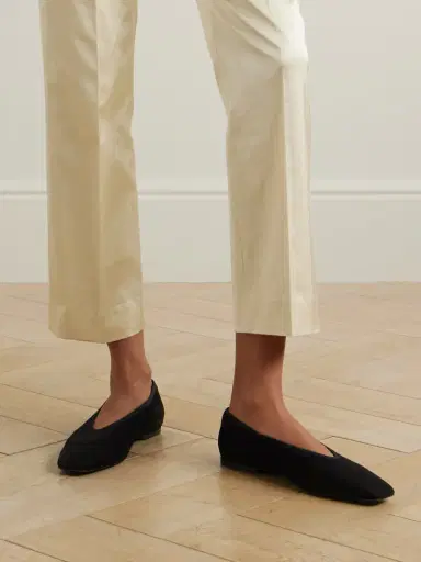 TOTEME The Minimalist Suede Ballet Flats | Thumbnail 2