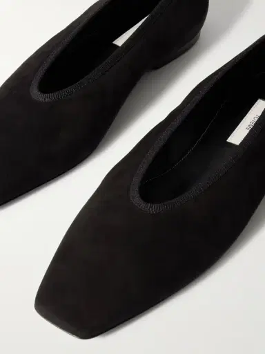 TOTEME The Minimalist Suede Ballet Flats | Thumbnail 4