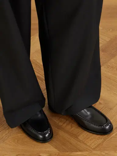 Tod's Matte Leather Loafers | Thumbnail 2