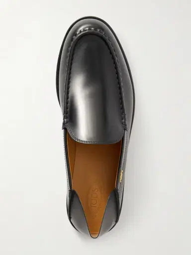 Tod's Matte Leather Loafers | Thumbnail 6