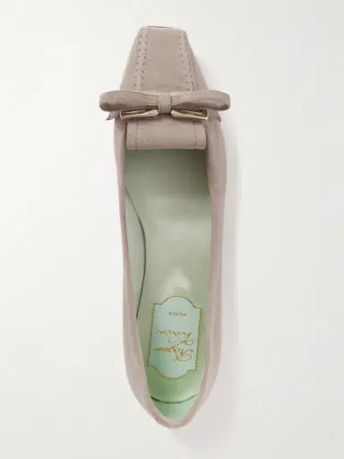 Roger Vivier Trompette Embellished Suede Loafers | Thumbnail 5 Roger Vivier Trompette Embellished Suede Loafers | Thumbnail 5