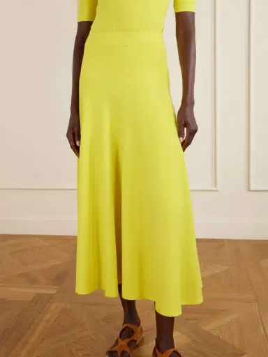 Gabriela Hearst Cairan Wool Maxi Skirt | Thumbnail 4