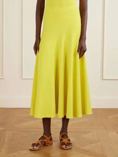Gabriela Hearst Cairan Wool Maxi Skirt | Thumbnail 5