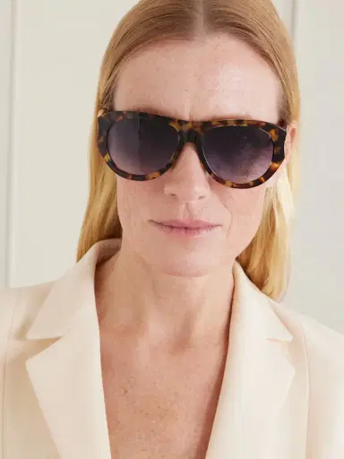 DIOR Eyewear Diorglow A1u Aviator-style Acetate Sunglasses | Thumbnail 2 DIOR Eyewear Diorglow A1u Aviator-style Acetate Sunglasses | Thumbnail 2