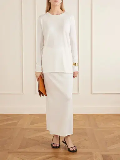 Lisa Yang Maurie & Charlotta Cotton And Cashmere-blend Sweater And Maxi Skirt Set | Thumbnail 2 Lisa Yang Maurie & Charlotta Cotton And Cashmere-blend Sweater And Maxi Skirt Set | Thumbnail 2