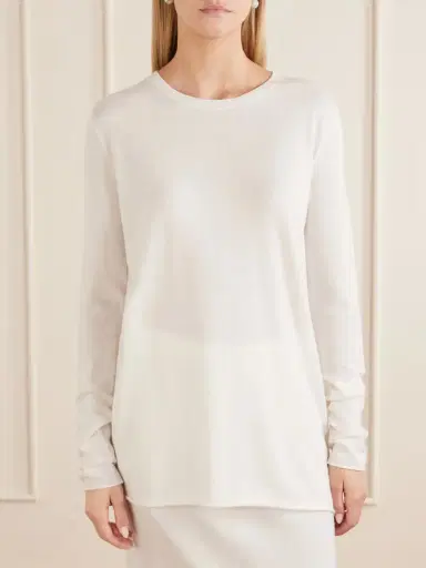 Lisa Yang Maurie & Charlotta Cotton And Cashmere-blend Sweater And Maxi Skirt Set | Thumbnail 3 Lisa Yang Maurie & Charlotta Cotton And Cashmere-blend Sweater And Maxi Skirt Set | Thumbnail 3