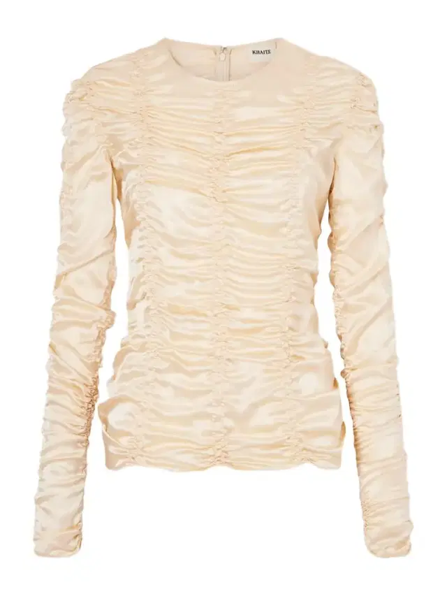 Rory Ruched Silk Top