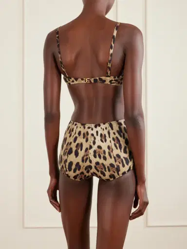 Dolce & Gabbana Leopard-print Balconette Bikini Top | Thumbnail 3
