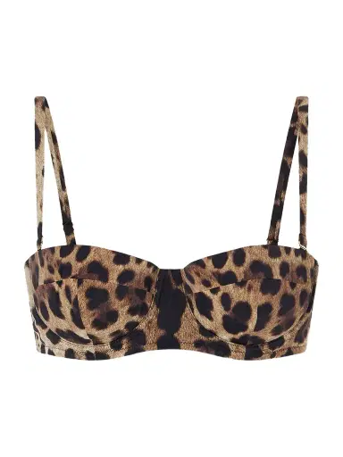 Dolce & Gabbana Leopard-print Balconette Bikini Top | Thumbnail 1