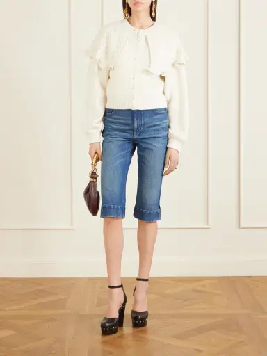 Chloé Capri Mid-rise Slim-leg Organic Jeans | Thumbnail 2