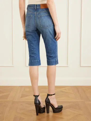 Chloé Capri Mid-rise Slim-leg Organic Jeans | Thumbnail 4