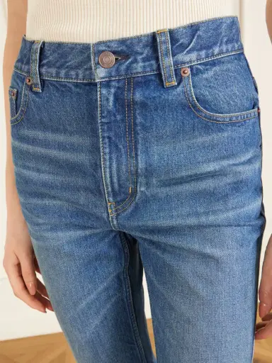 Chloé Capri Mid-rise Slim-leg Organic Jeans | Thumbnail 5