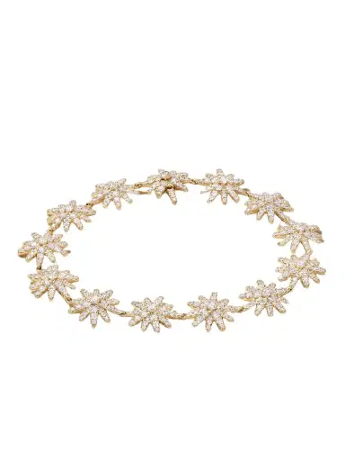 David Yurman Starburst 18-karat Gold Diamond Bracelet | Thumbnail 1