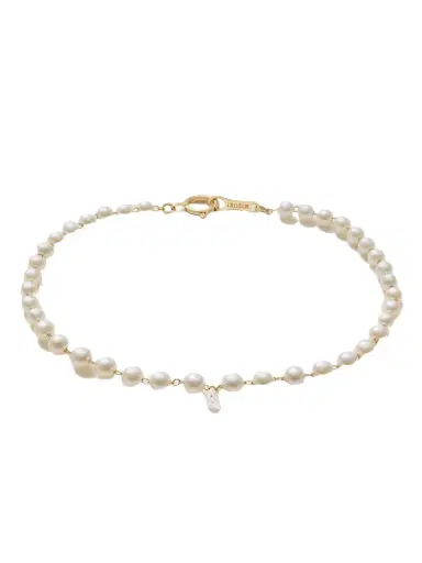 Mizuki 14-karat Gold, Pearl And Diamond Bracelet | Thumbnail 1