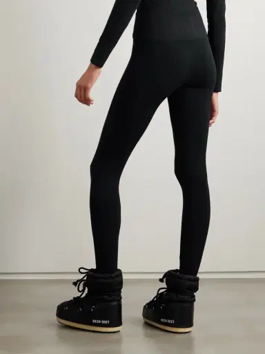 Perfect Moment Ribbed Thermal Modal-blend Leggings | Thumbnail 3 Perfect Moment Ribbed Thermal Modal-blend Leggings | Thumbnail 3