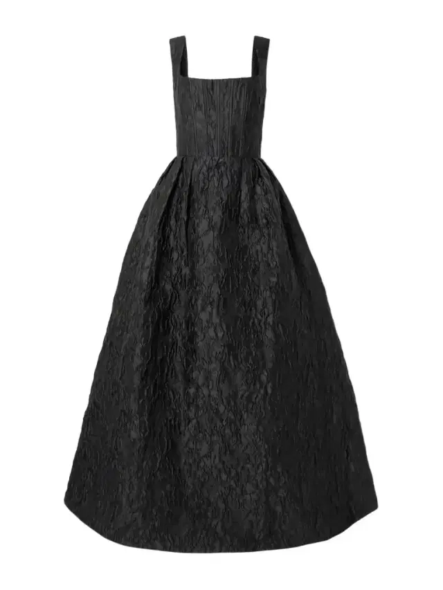 Vanilla Dreams Cloqué Gown