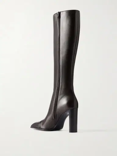 Saint Laurent Venetia Leather Knee Boots | Thumbnail 3 Saint Laurent Venetia Leather Knee Boots | Thumbnail 3