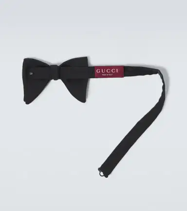 Gucci Silk crêpe bow tie | Thumbnail 3 Gucci Silk crêpe bow tie | Thumbnail 3