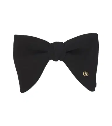 Gucci Silk crêpe bow tie | Thumbnail 1 Gucci Silk crêpe bow tie | Thumbnail 1