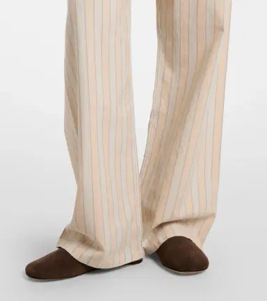 Maison Margiela Striped cotton wide-leg pants | Thumbnail 2 Maison Margiela Striped cotton wide-leg pants | Thumbnail 2