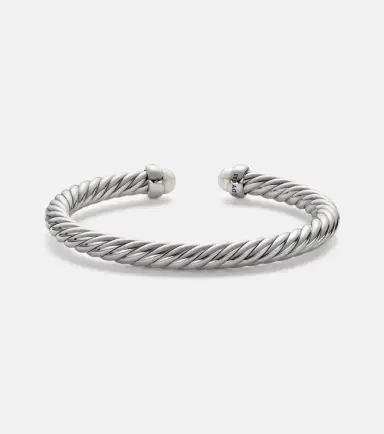 David Yurman Cable Flex sterling silver bracelet with diamonds and pearls | Thumbnail 2 David Yurman Cable Flex sterling silver bracelet with diamonds and pearls | Thumbnail 2