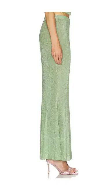 SEROYA Harmony Metallic Knit Skirt | Thumbnail 3