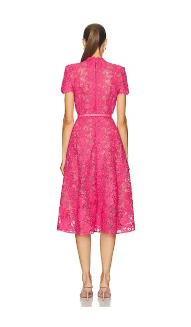 Nadine Merabi Lace Midi Dress | Thumbnail 3