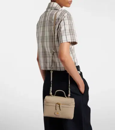 Burberry Bloomsbury leather vanity bag | Thumbnail 4 Burberry Bloomsbury leather vanity bag | Thumbnail 4