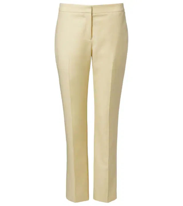 Cropped straight pants