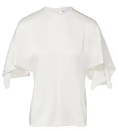 Stella McCartney Open-back satin top | Thumbnail 1 Stella McCartney Open-back satin top | Thumbnail 1