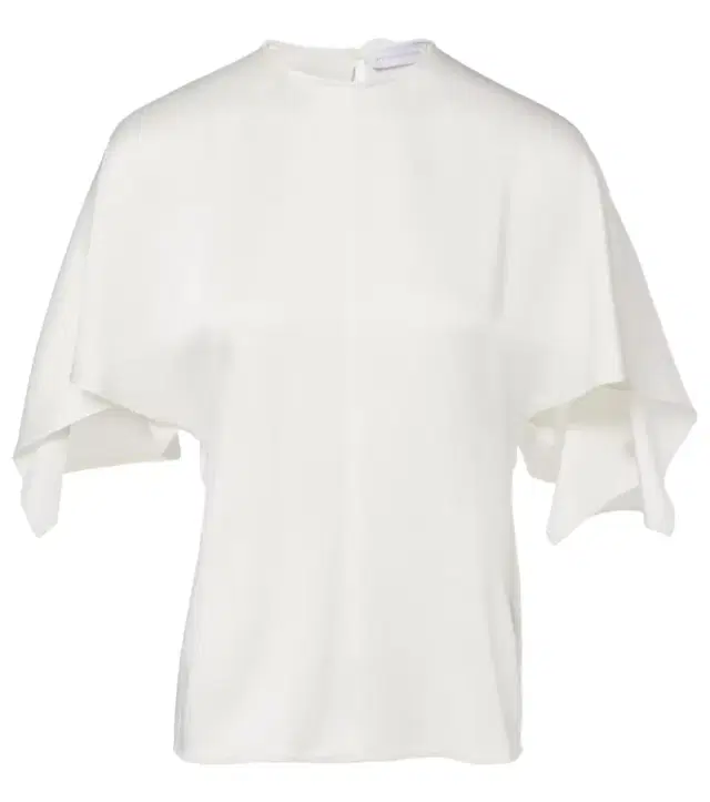Open-back satin top